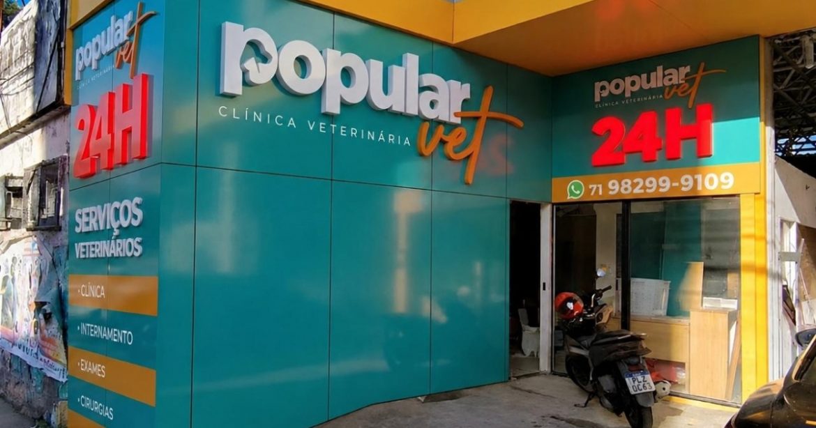 popular-vet-inaugura-clinica-veterinaria-24-horas-com-cromoterapia-na-cidade-baixa,-em-salvador