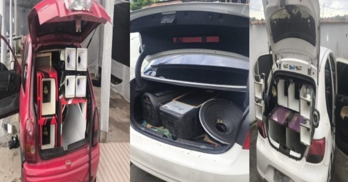 policia-apreende-tres-carros-com-som-‘paredao’-no-bairro-de-valeria,-em-salvador